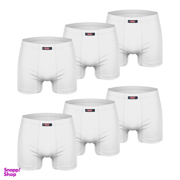 شورت مردانه پادار کیان تن پوش مدل آنتی باکتریال سایز XXXL بسته 6 عددی