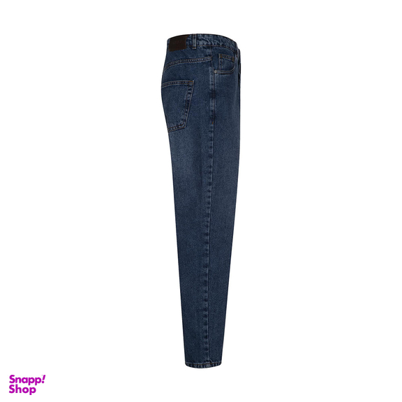 شلوار جین (Gray) مدل مام استایل رنگ آبی
