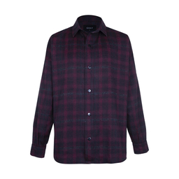 پیراهن مردانه گری (Gray) طرح Gray Maroon