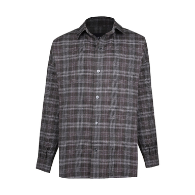 پیراهن مردانه گری (Gray) طرح Pine Tree