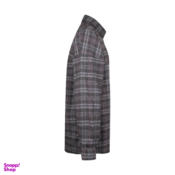 پیراهن مردانه گری (Gray) طرح Pine Tree