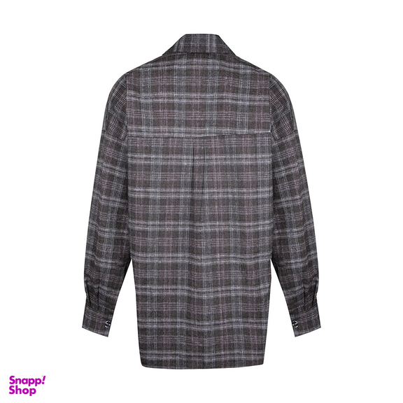 پیراهن مردانه گری (Gray) طرح Pine Tree