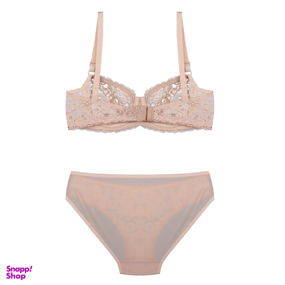 ست لباس زیر توری BENITA کد s364-4 رنگ کرم