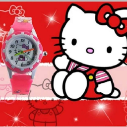 ساعت دخترانه طرح Hello Kitty