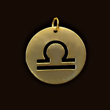 آویز گردنبند طلا 18 عیار زنانه آمانژ مدل ماه مهر کد D9522