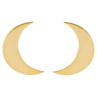 گوشواره طلا 18 عیار شمیم گلد گالری مدل GM01