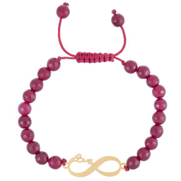 دستبند طلا 18 عیار رزا (Rosa) مدل Bs84