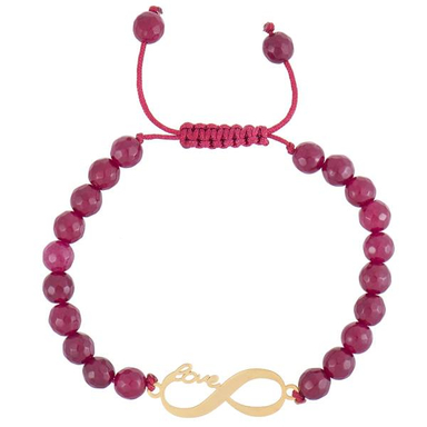 دستبند طلا 18 عیار رزا (Rosa) مدل Bs84