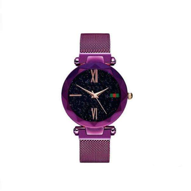 ساعت مچی عقربه ای دخترانه مدل Di Purple