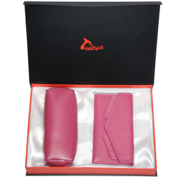 ست هدیه زنانه چرم طبیعی آدین چرم مدل Ds46.S