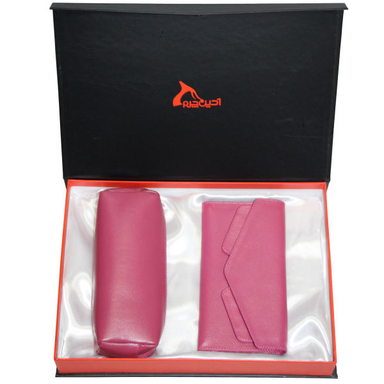 ست هدیه زنانه چرم طبیعی آدین چرم مدل Ds46.S