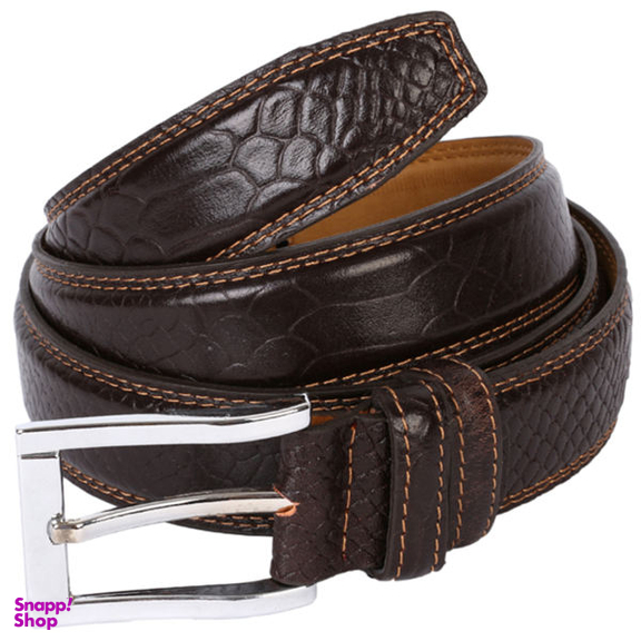 کمربند مردانه رویال چرم کد M41-DarkBrown