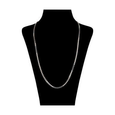 زنجیر نقره مردانه مدل ونیزی کد V009