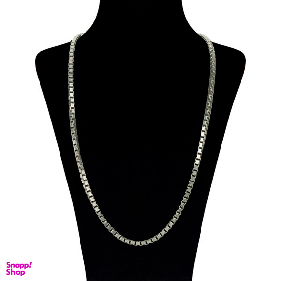 زنجیر نقره مردانه طرح ونیزی کد V006