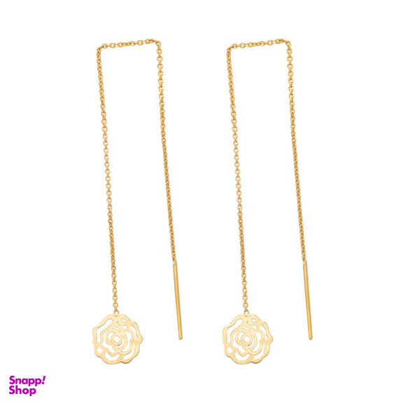 گوشواره طلا 18 عیار شمیم گلد گالری کد SE0023