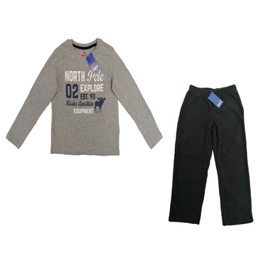 ست تی شرت و شلوار پسرانه پیپرتس مدل 123