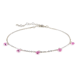 پابند نقره زنانه ریسه گالری مدل 2057