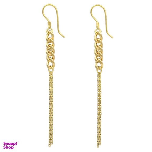 گوشواره طلا 18 عیار زنانه مانچو کد efgs021