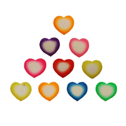 مهره دستبند مدل فیمو قلب کد AD 114 بسته 10 عددی