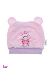 کلاه نخی ساده نوزادی - بی بی ناز