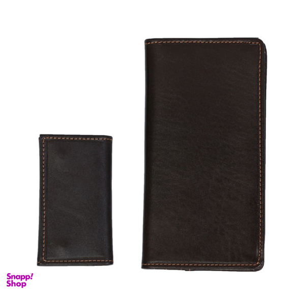 ست هدیه رویال چرم کدSL9-DarkBrown