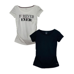 تی شرت بارداری اسمارا مدل 318574 مجموعه 2 عددی