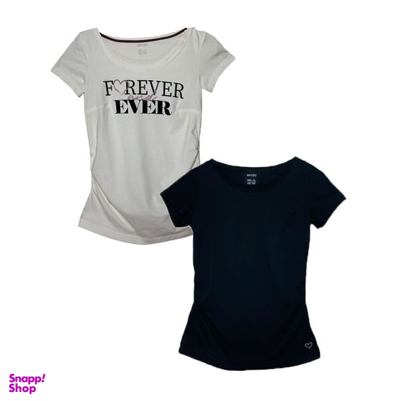 تی شرت بارداری اسمارا مدل 318574 مجموعه 2 عددی