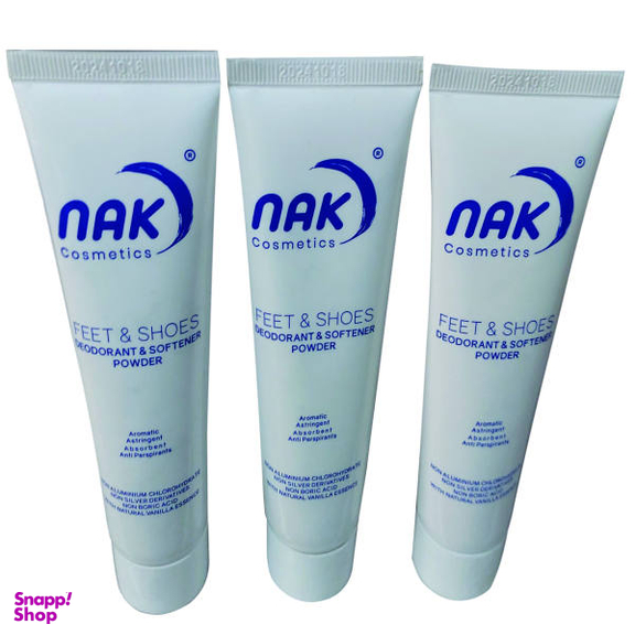 پودر بوگیر کفش ناک مدل 65g بسته 3 عددی
