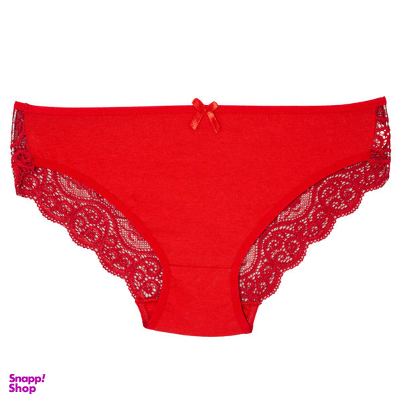 شورت زنانه کژین دوخت مدل دانتل Dp-Re001 رنگ قرمز