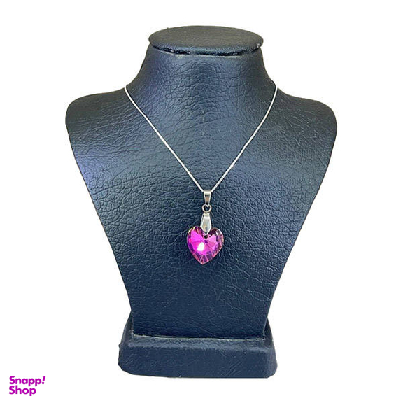 گردنبند نقره زنانه سواروسکی مدل قلب 2004