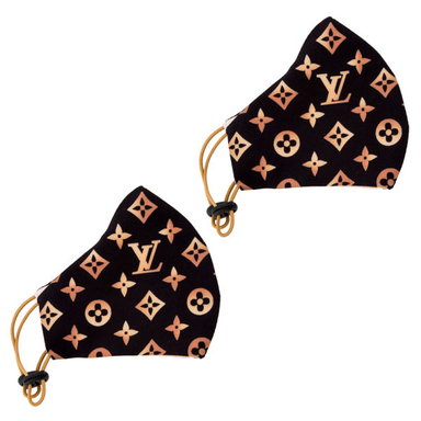 ماسک تزیینی مدل MSK109BL بسته 2 عددی غیر اصل