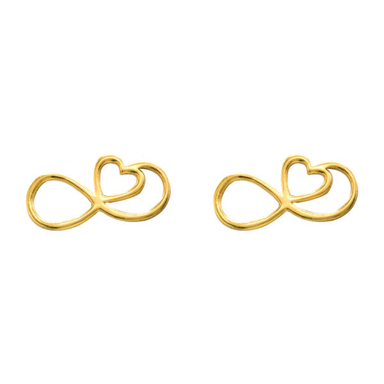 گوشواره طلا 18 عیار شمیم گلد گالری کد SE0026
