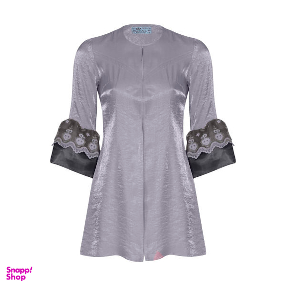 مانتو دخترانه رویال مدل شیدا کد 803 رنگ طوسی