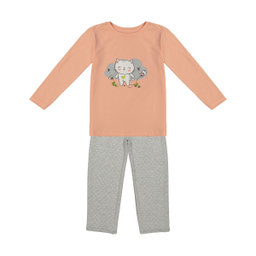 ست تی شرت و شلوار دخترانه ناربن مدل 1521267-21