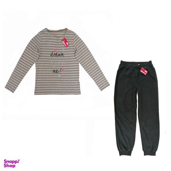 ست تی شرت و شلوار دخترانه پیپرتس مدل 3873296