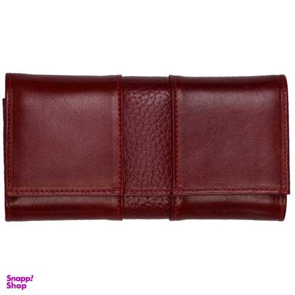 کیف پول زنانه رویال چرم مدل W26-Crimson