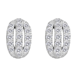 گوشواره نقره زنانه اقلیمه مدل EN477