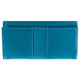 کیف پول زنانه رویال چرم مدل W26-Turquoise