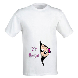 تیشرت بارداری طرح بیبی کد b4