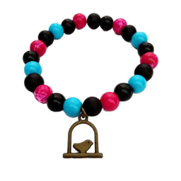 دستبند بچگانه مدل مرغ مینا کد DS20