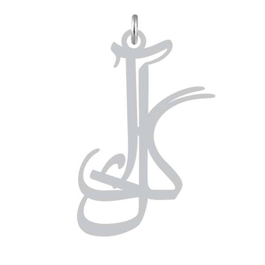 آویز گردنبند کرابو طرح آی گل مدل Kb2-1192