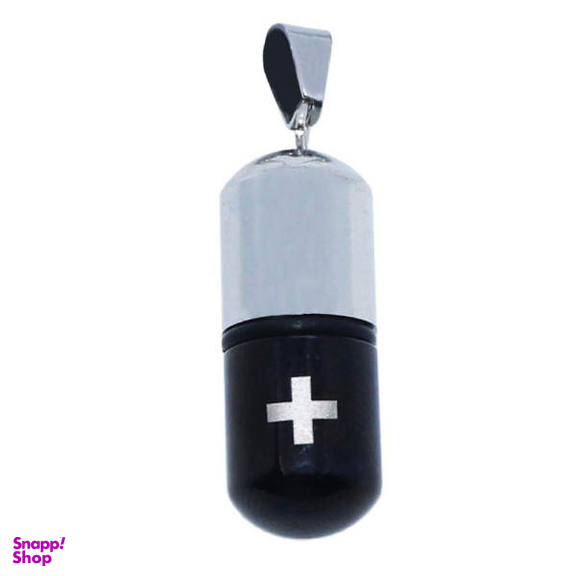 آویز گردنبند مردانه طرح کپسول مدل Kp-01