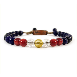 دستبند طلا 18 عیار مانچو مدل bfg552