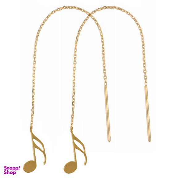 گوشواره طلا 18 عیار شمیم گلد گالری کد GR104