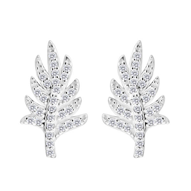 گوشواره نقره زنانه اقلیمه مدل EN588