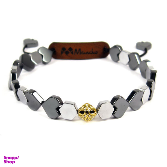 دستبند طلا 18عیار مانچو مدل bfg005