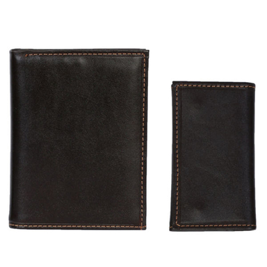 ست هدیه رویال چرم کد SL10-DarkBrown