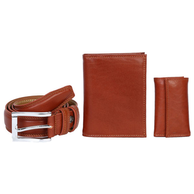 ست هدیه رویال چرم کد SL2-Brown