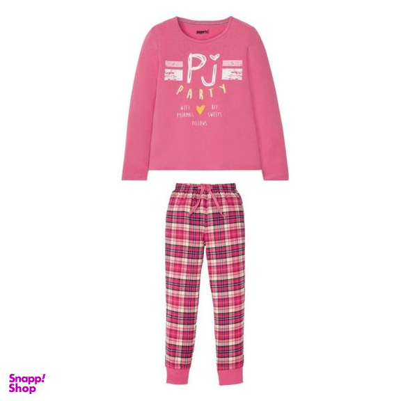 ست تی شرت و شلوار دخترانه پیپرتس مدل 6872011