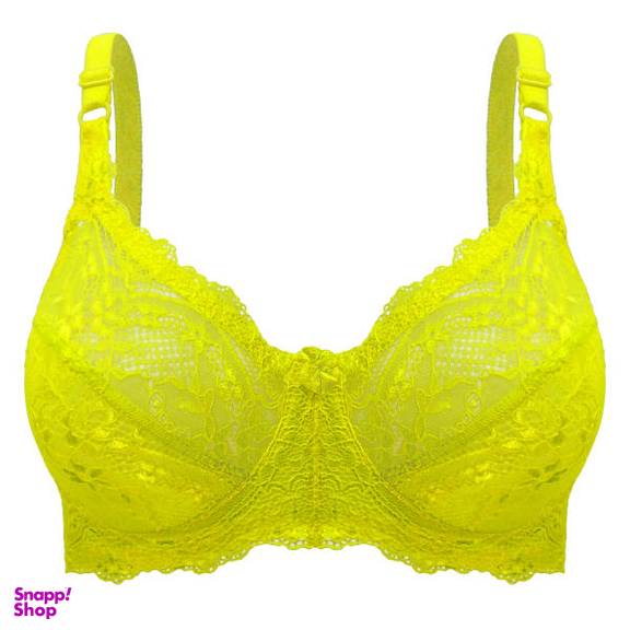 سوتین زنانه مدل خاتون کد 02-KH802 رنگ زرد